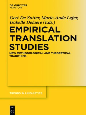 cover image of Empirical Translation Studies